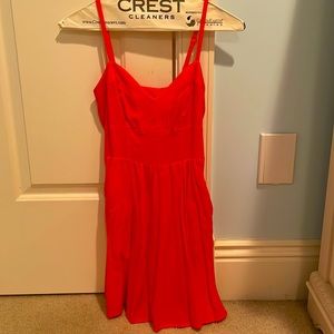 Express orange sundress